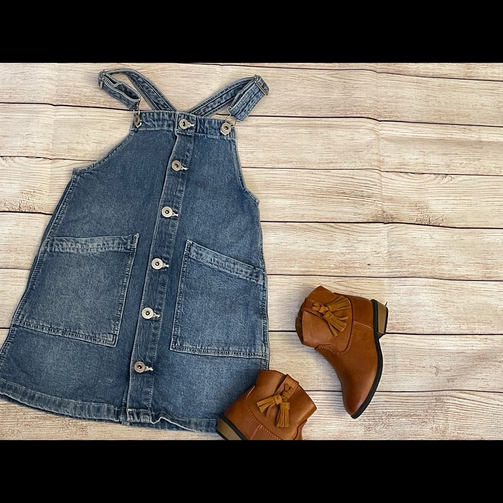 H&M Size 6 Overall Dress